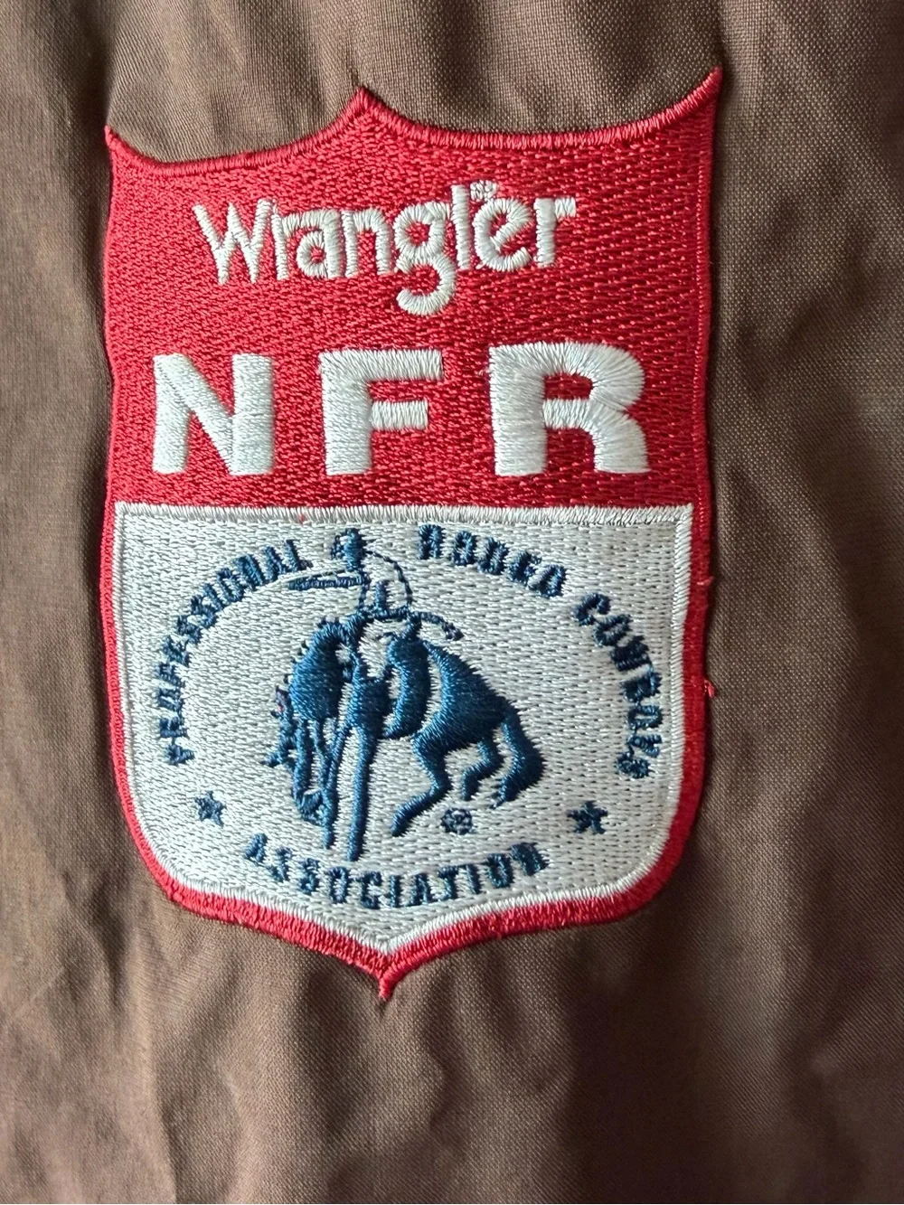 Retro Vintage Wrangler NFR FINALS 2013 PRCA Pro Rodeo Las Vegas Jacket XL